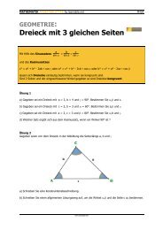 GEOMETRIE Dreieck Mit 3 Gleichen Seiten - Learnable