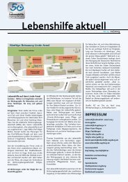 newsletter 2_2013 - Lebenshilfe Augsburg eV