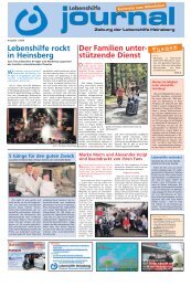 Lebenshilfe rockt in Heinsberg Der Familien ... - Lebenshilfe NRW