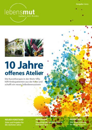 offenes Atelier - Lebensmut