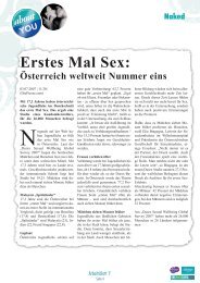 Erstes Mal Sex: - Lehrer.at