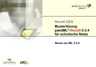 paedML Novell 3.3.4 - lehrer.uni-karlsruhe.de