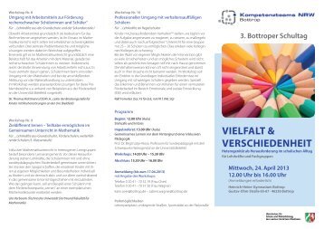 Bottroper Schultag Flyer.pdf - Fortbildung NRW