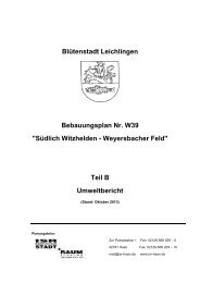 Südlich Witzhelden - Weyersbacher Feld - Leichlingen