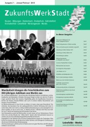 ZukunftsWerkStadt Ausgabe Januar/Februar 2013 - Stadt Leinefelde ...