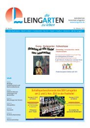 KW 44 - Gemeinde Leingarten