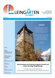 KW 20 - Gemeinde Leingarten