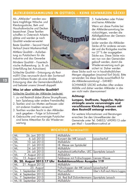 GZ118Leisach.pdf - Gemeinde Leisach - Land Tirol