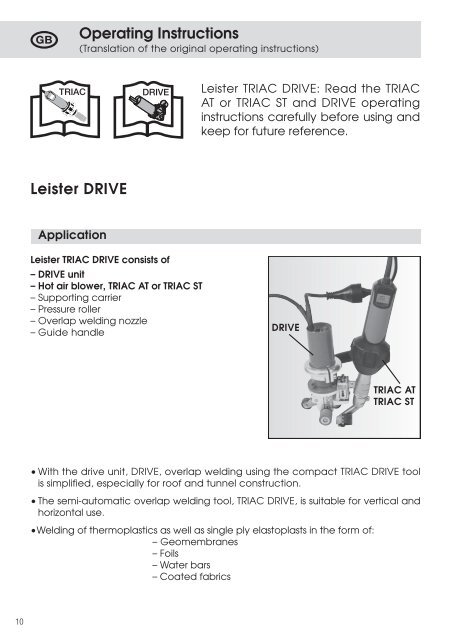 drive - Leister