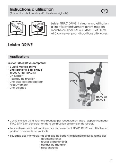 drive - Leister