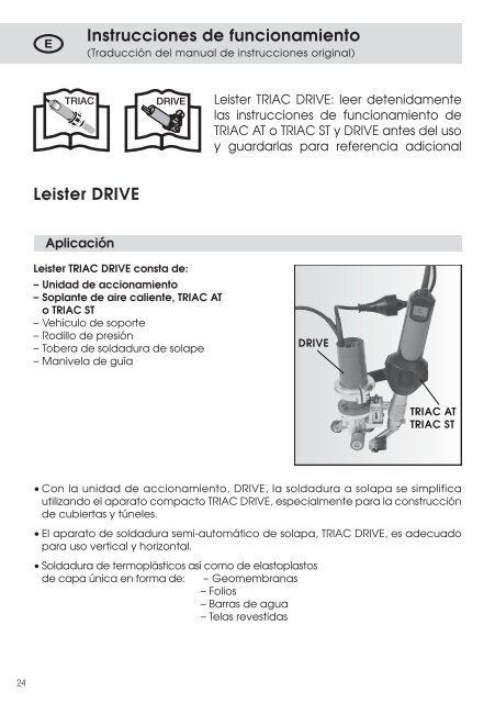 drive - Leister