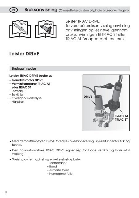 drive - Leister