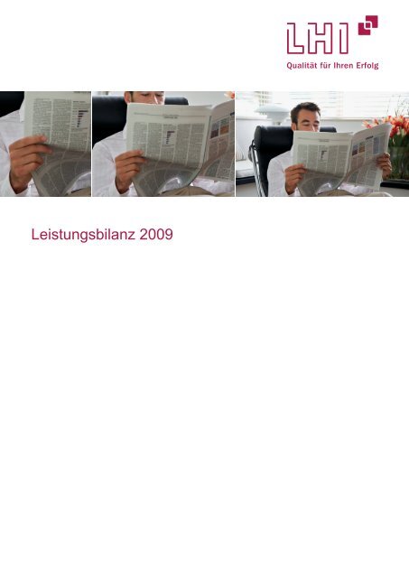 Leistungsbilanz 2009 - Leistungsbilanzportal