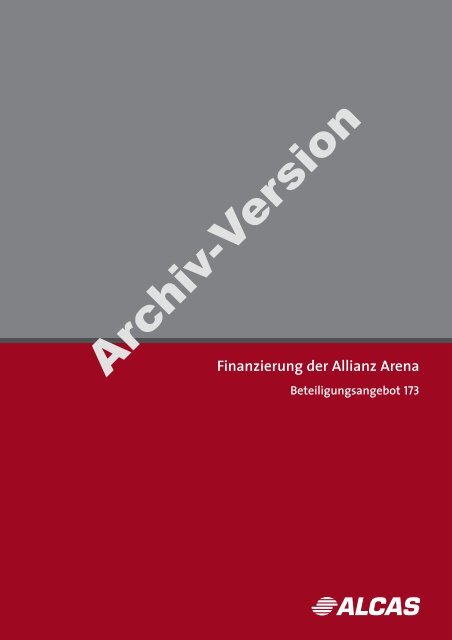 Archiv-Version - LEISTUNGSBILANZPORTAL