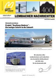 Dezember 2012 - Lembacher Nachrichten