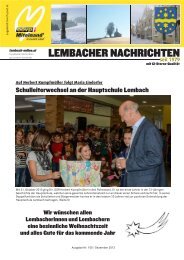 Lembacher Nachrichten Dezember 2013 (15 MB | pdf)