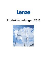 Katalog Training - Lenze