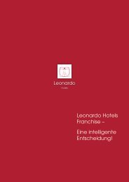 Leonardo Hotels Franchise â€“ Eine intelligente Entscheidung!