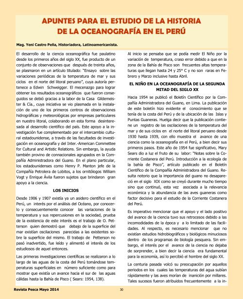 Revista Pesca Mayo 2014