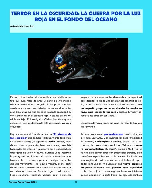 Revista Pesca Mayo 2014