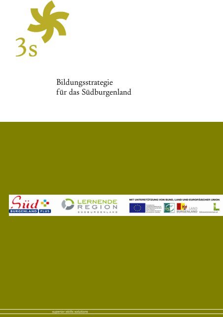 Bildungsstrategie für das Südburgenland - Lernende Regionen - in ...