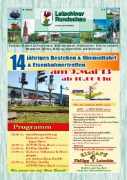 Mai 2013 - Gemeinde Letschin