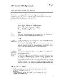 Schweizerisches Strafgesetzbuch 311.0 - LexFind