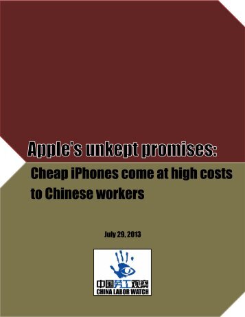 Reports - China Labor Watch