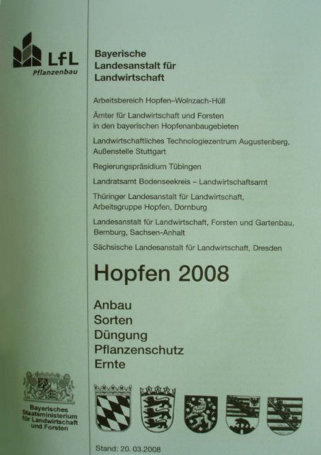 Grünes Heft 2008 1,3 MB - Bayerische Landesanstalt für