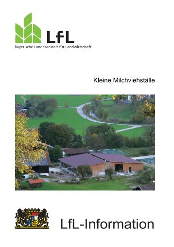 Kleine Milchviehbetriebe - Bayerische Landesanstalt für ...