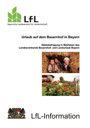 Die Publikation als PDF 975 KB - Bayerische Landesanstalt für ...