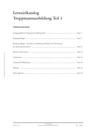 Lernzielkatalog Truppmann Teil 1 - Landesfeuerwehrschule Baden ...