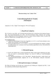 (U-Fonds) (Satzungen) - Landesfeuerwehrverband Burgenland