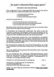 lesen - Landesfischereiverband Rheinland-Pfalz eV