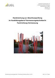 Handreichung für die Abschlussprüfung