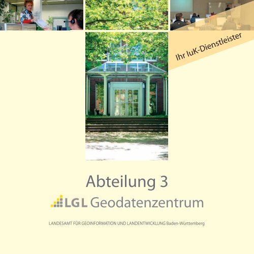 Die Abteilung 3 des LGL stellt sich vor. (PDF, 2.375 KB)