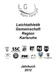 Leichtathletik Gemeinschaft Region Karlsruhe - LG Region Karlsruhe