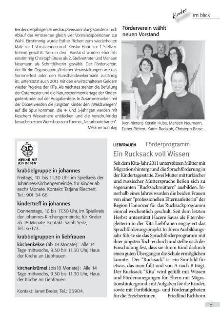 Gemeindebrief als PDF - Evangelisch-lutherische Kirche in Neustadt