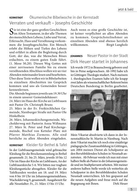 Gemeindebrief als PDF - Evangelisch-lutherische Kirche in Neustadt