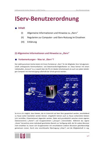 IServ-Benutzerordnung - Liebfrauenschule Vechta
