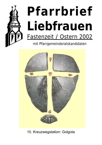 Fasten- und Osterpfarrbrief 2004 - Katholische Pfarrgemeinde ...