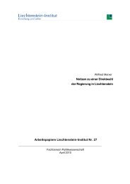 PDF Download - Liechtenstein-Institut, Bendern