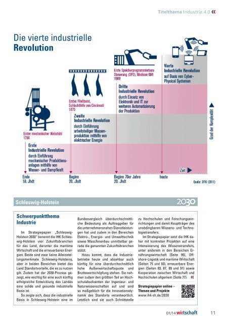 Visionen von der smarten Fabrik - IHK Schleswig-Holstein