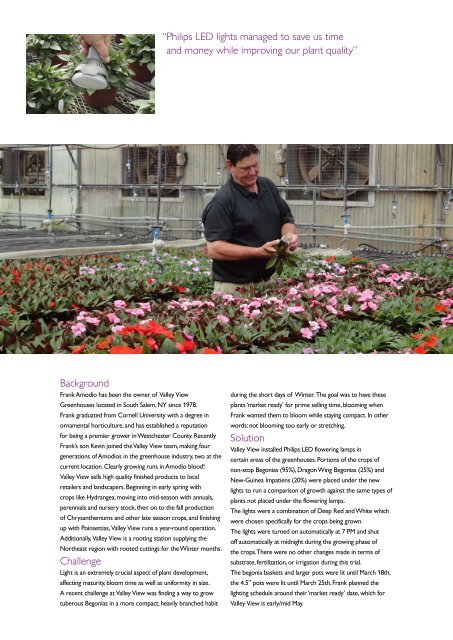 Case study Valley View Greenhouses (PDF) - Philips Lighting