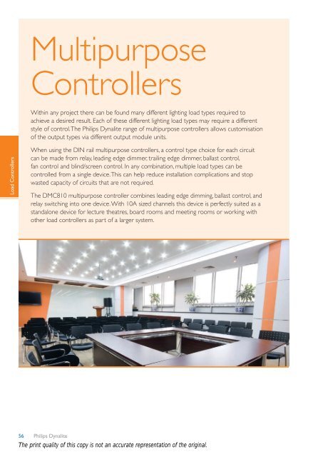 Networked Controls Product Catalogue - Philips