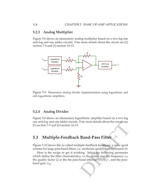 Analog Electronics Basic Op-Amp Applications - LIGO