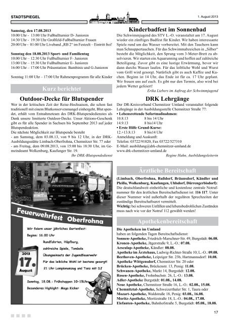 Stadtspiegel 16-13.pdf - Limbach-Oberfrohna