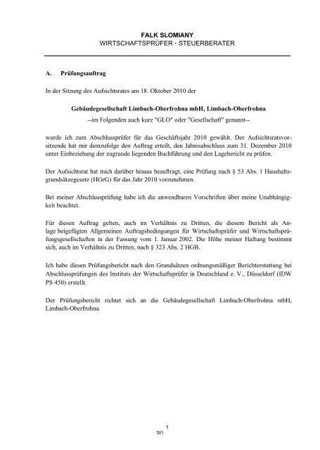 Städtische Beteiligungen - Stadt Limbach-Oberfrohna