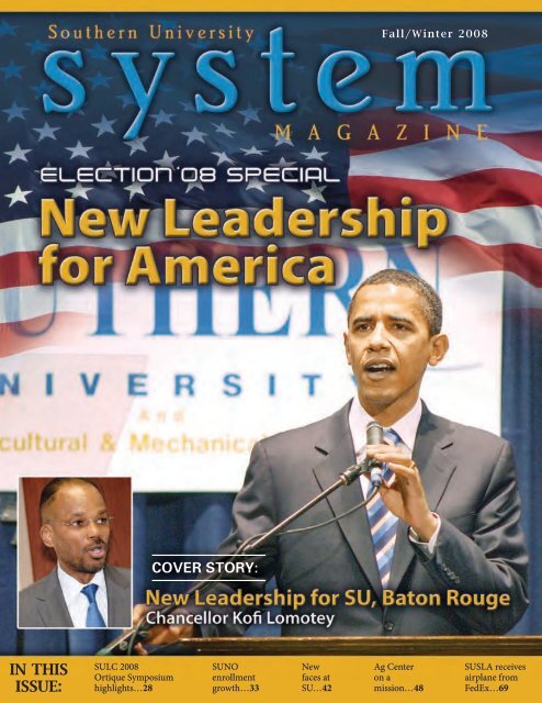 IN THIS ISSUE: - Lincoln University