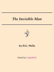 The Invisible Man - LimpidSoft